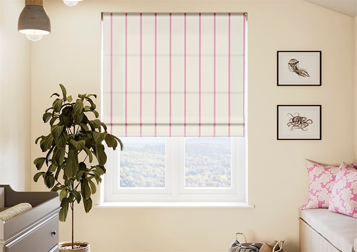 The British Stripe Co. Victoria, Notting Hill No.1 - Roman Blind - Image 3
